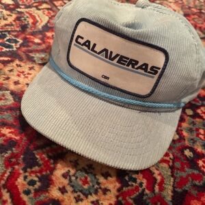 Calaveras Light Blue Corduroy Cap